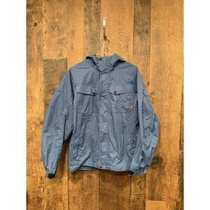 MEC Boys Watershed Jacket With Recco Blue Size 14 EUC